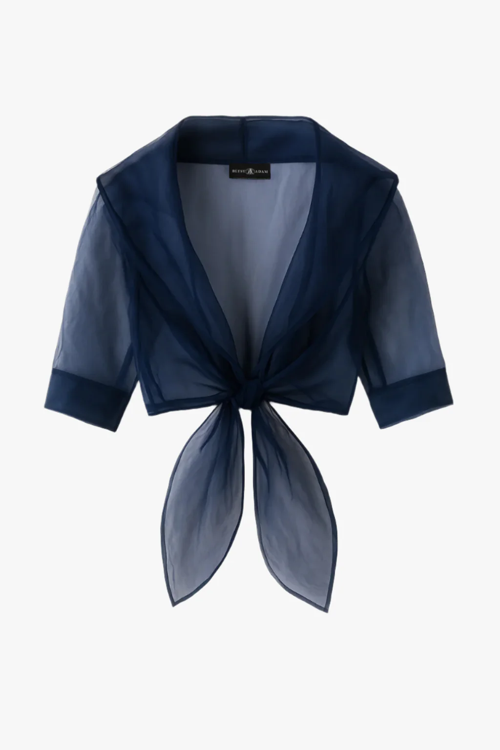 "Agnes" Organza 3/4 Sleeve Shawl Wrap - Image 21