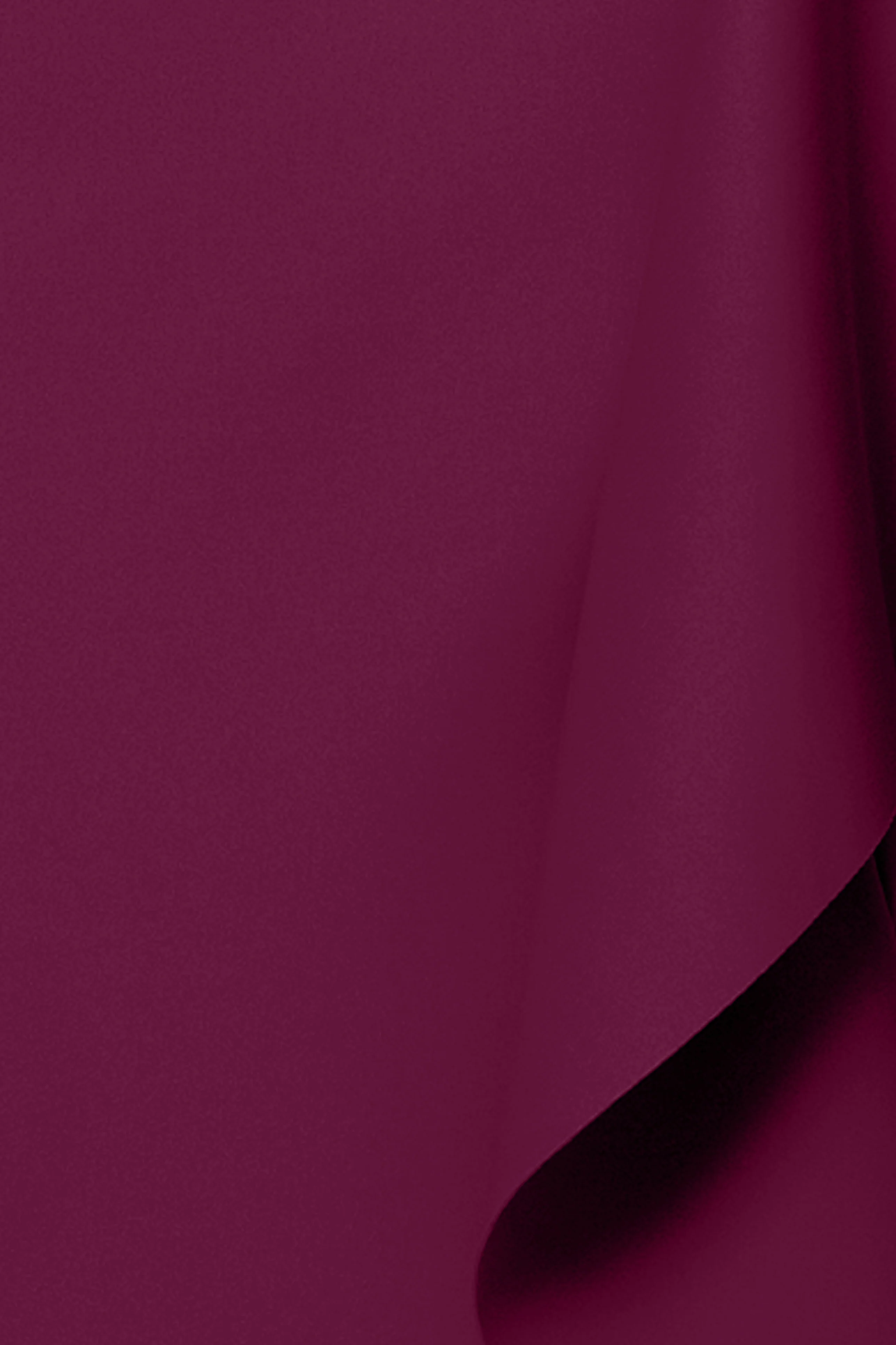 "Flo" Long Techno Scuba One Shoulder Ruffle Dress - Image 54