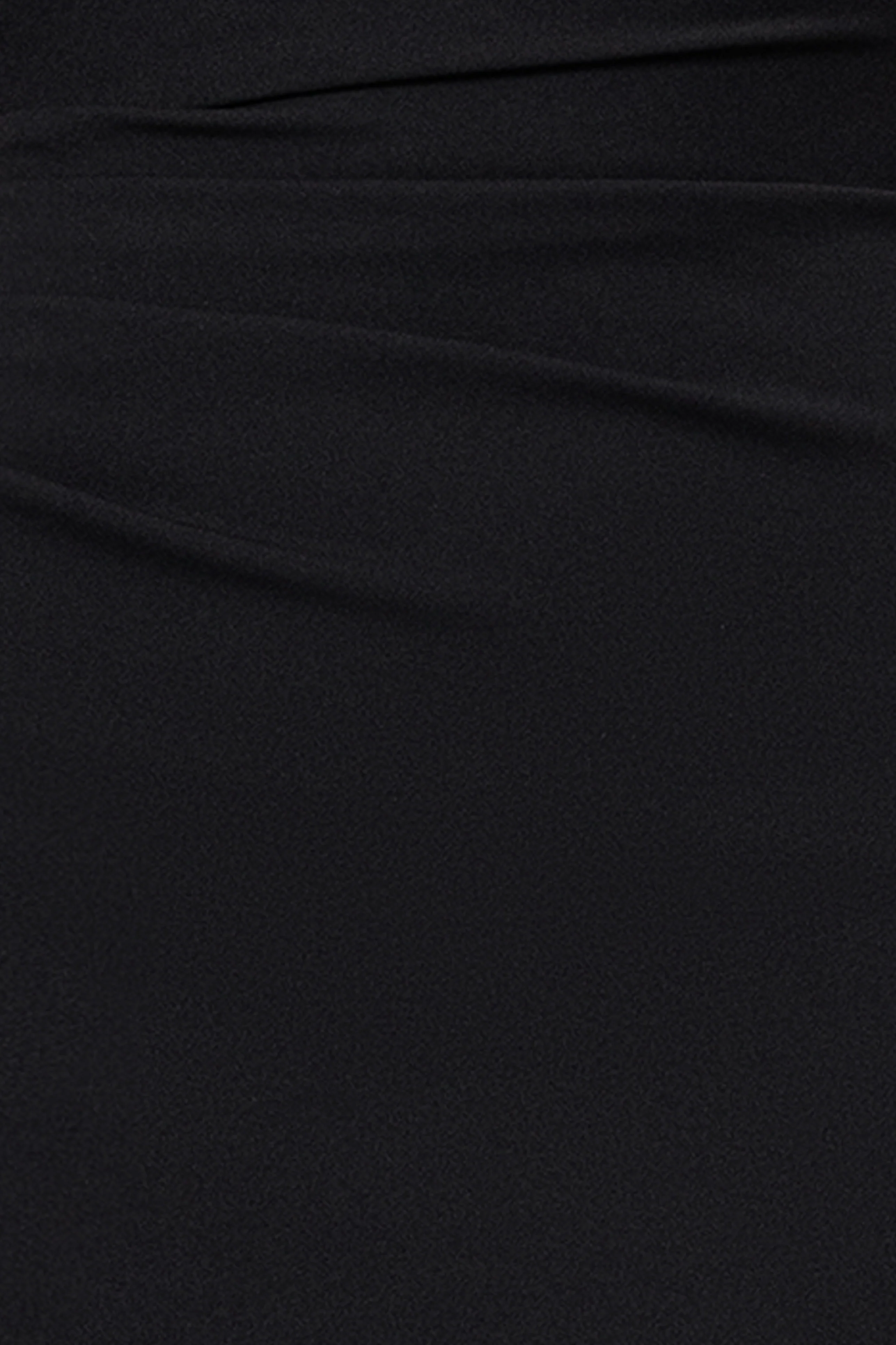 "Grace" Scuba Crepe and Chiffon Cascading One Shoulder Shash Floor Length Dress - Image 7