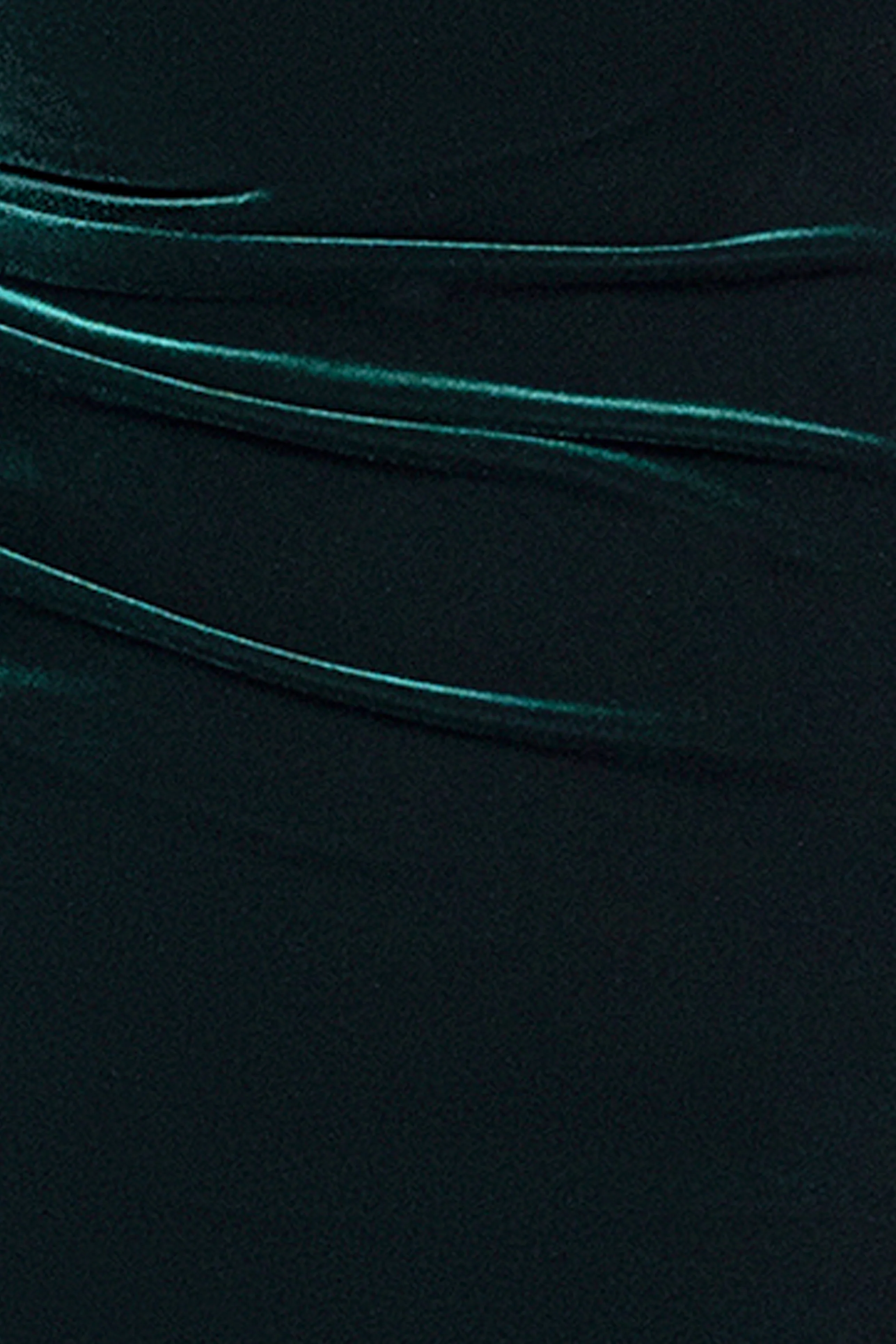 "Jody" Velvet Off the Shoulder V-Neck Short Dress - Image 6