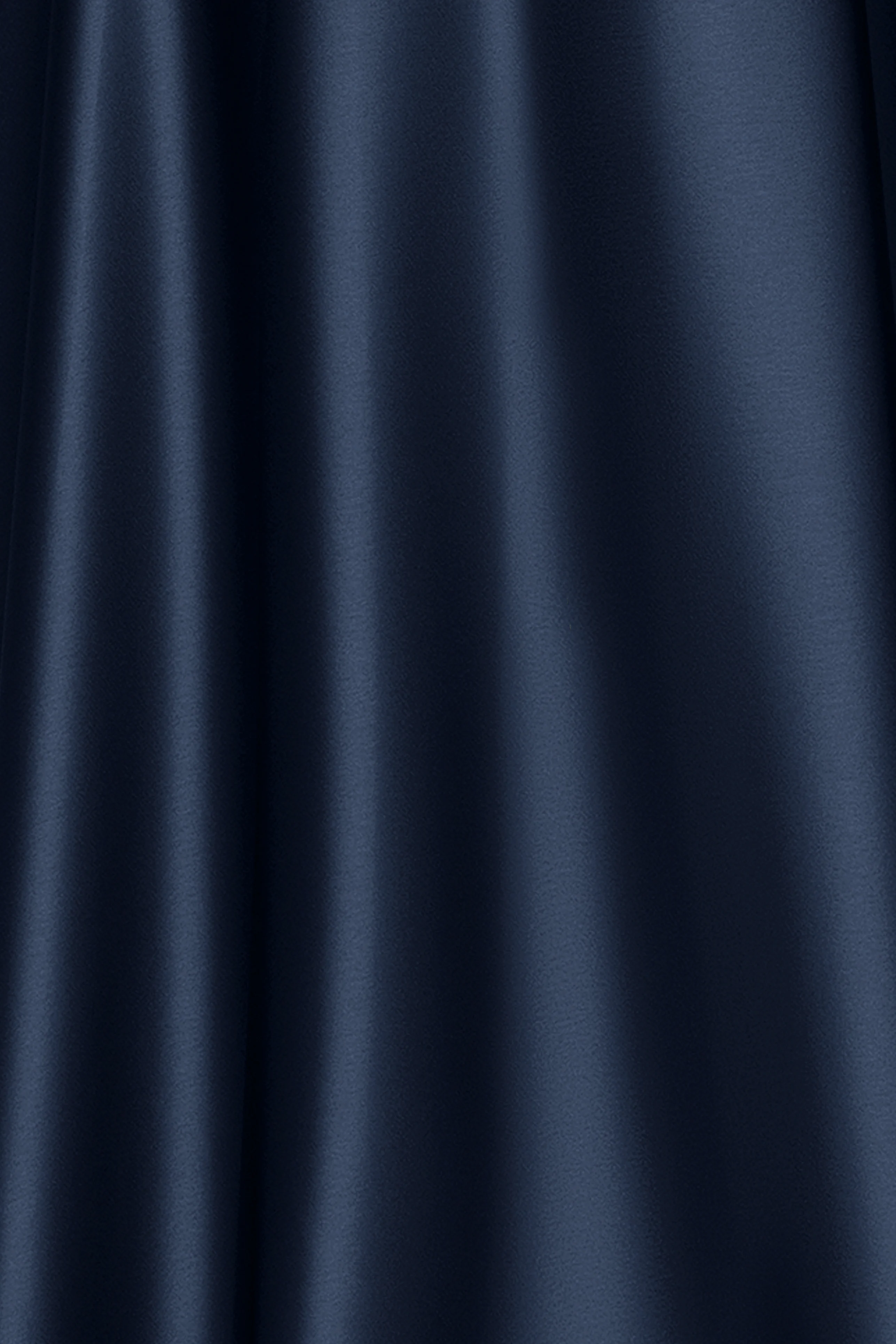 "Kelandra" Satin Collared V-Neck Long Sleeve Floor Length Dress - Image 11