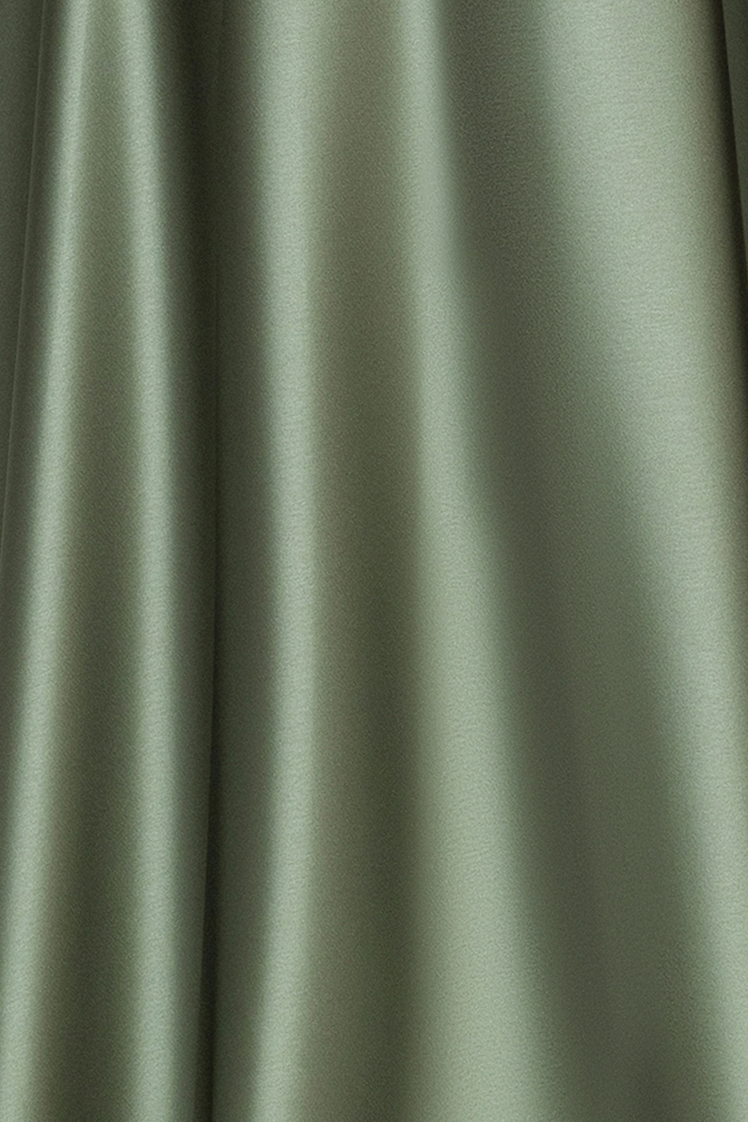 "Kelandra" Satin Collared V-Neck Long Sleeve Floor Length Dress - Image 5