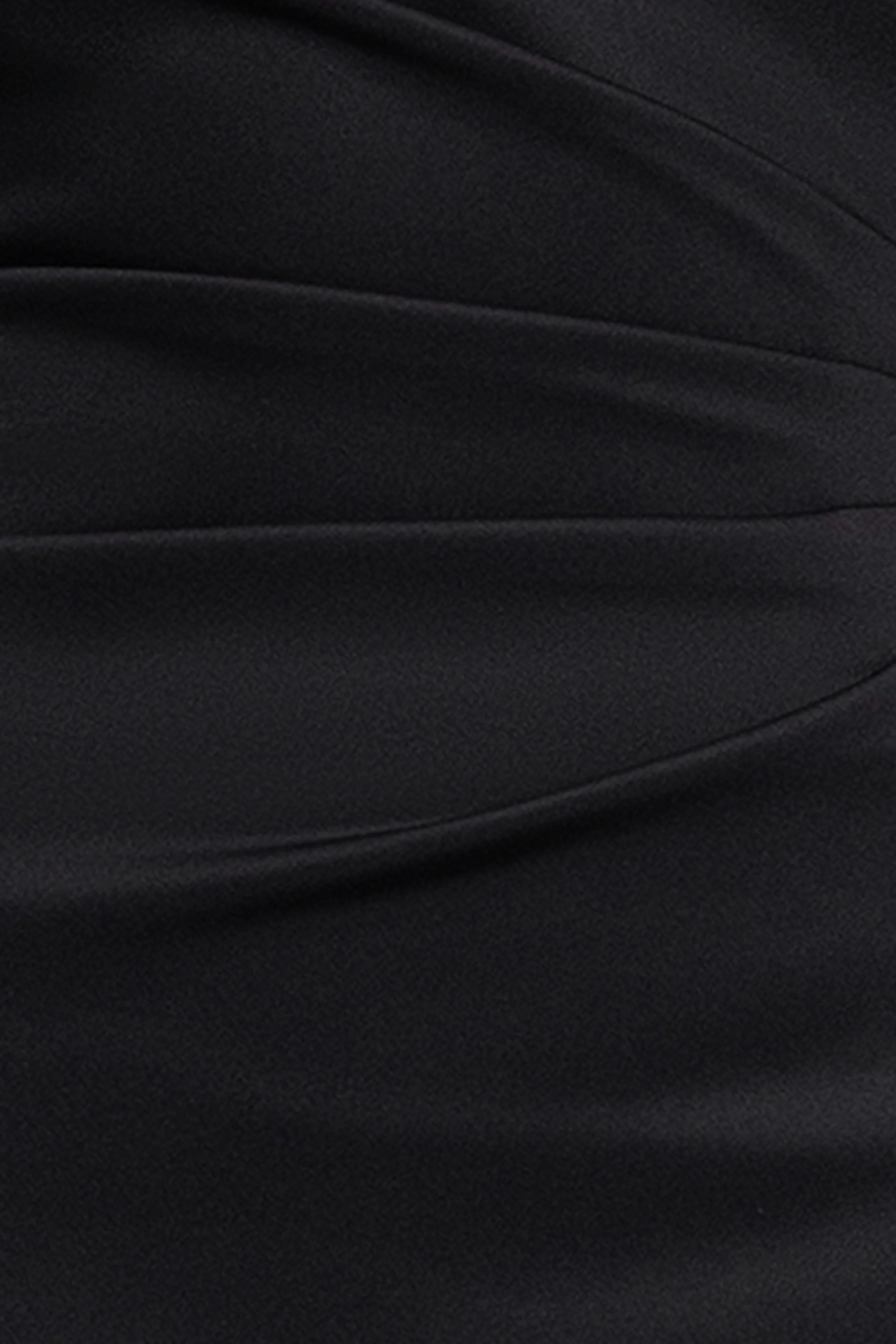 "Lyra" Techno Scuba Mesh Long Sleeve Floor Length Dress - Image 5