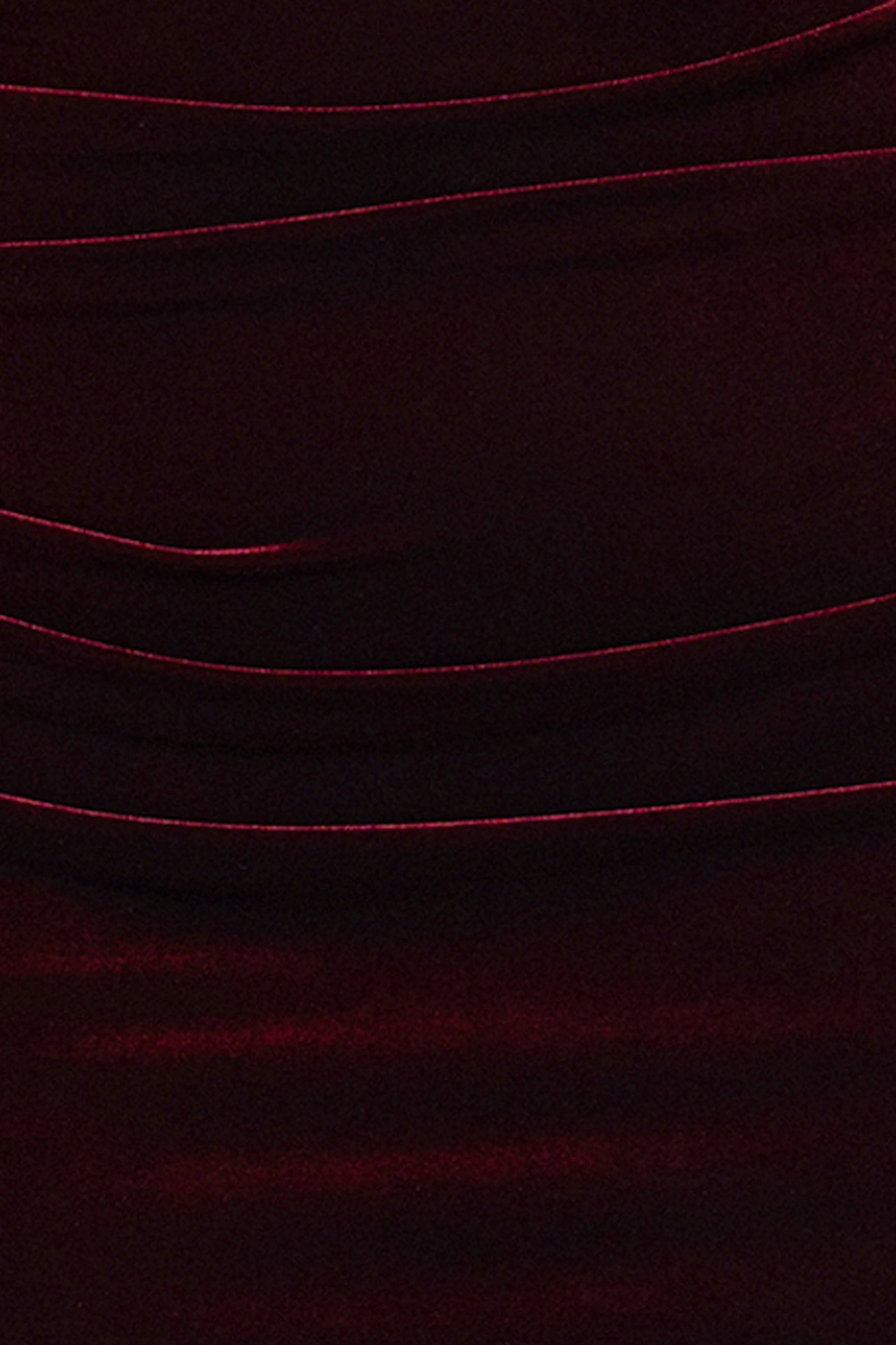 Plus "Jody" Velvet Off the Shoulder V-Neck Short Dress - Image 5