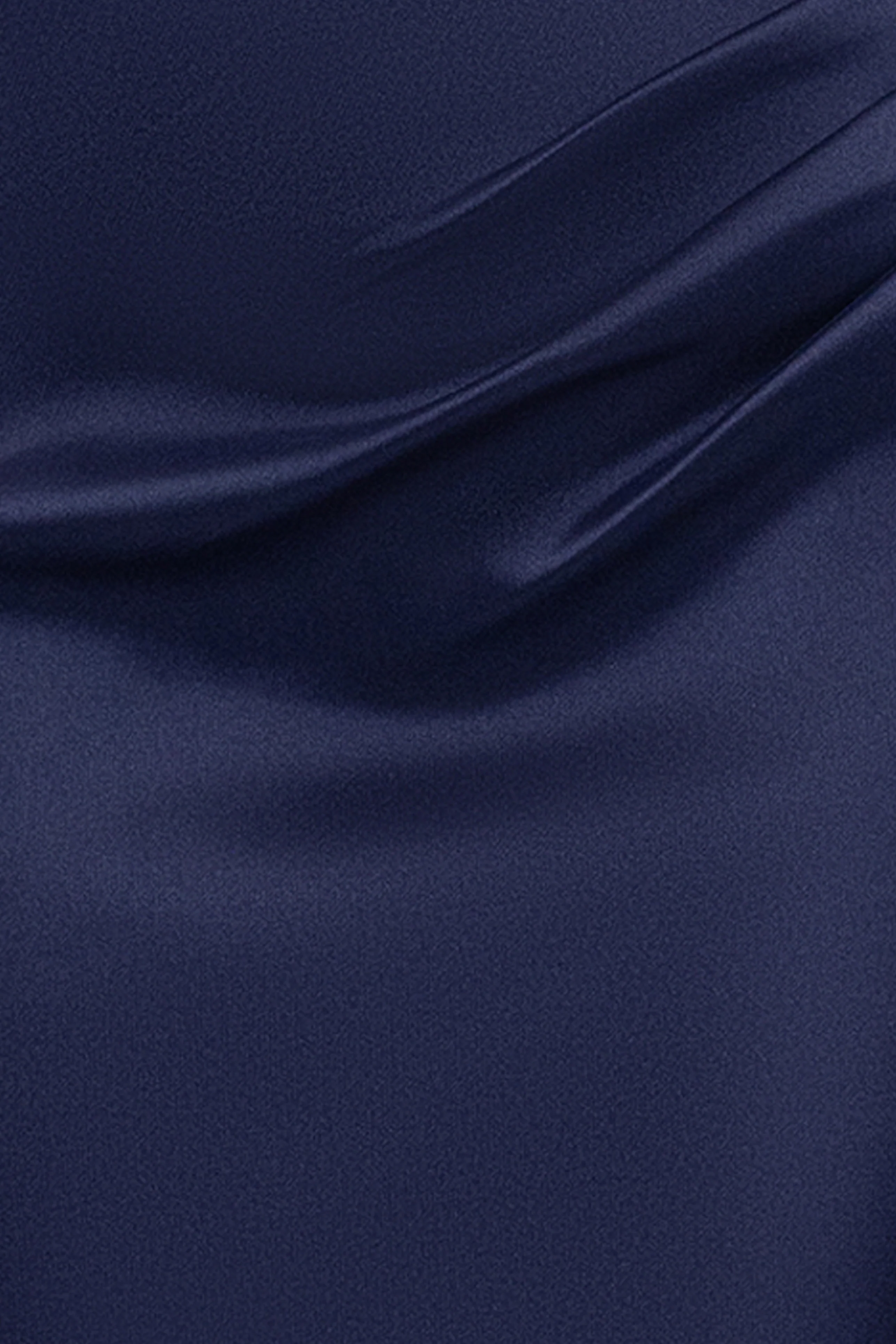 "Tina" Mikado Off the Shoulder Overlay Floor Length Dress - Image 6